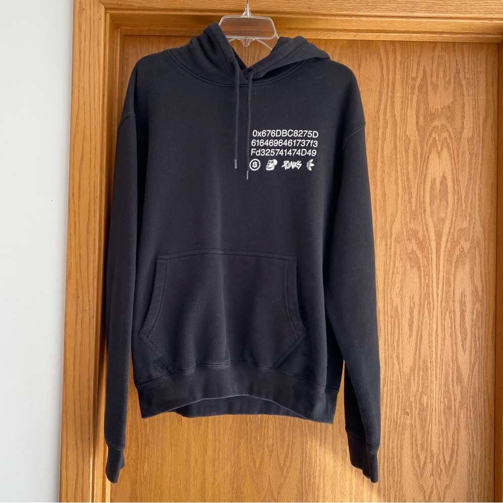 Adidas x Bored Ape Yacht Club x Punks Comic Into The Metaverse Hoodie size L